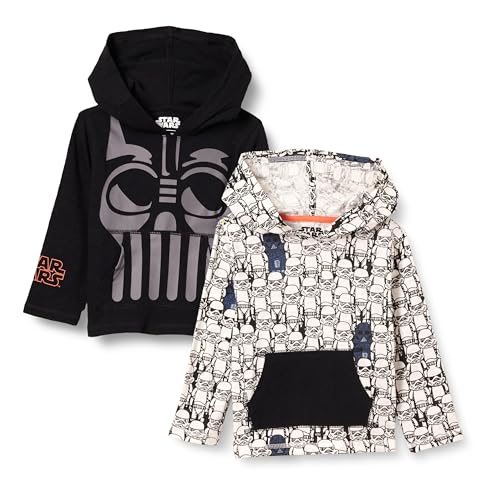 Amazon Essentials Disney | Marvel | Star Wars Jungen Leichte, Langärmelige T-Shirts mit Kapuze, 2er-Pack, Star Wars Vader, 8 Jahre Amazon Essentials Disney | Marvel | Star Wars Jungen Leichte, Langärmelige T-Shirts mit Kapuze, 2er-Pack, Star Wars Vader, 8 Jahre von Amazon Essentials