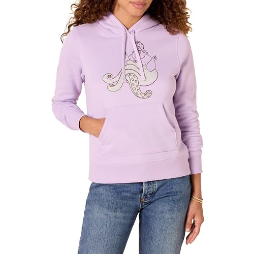 Amazon Essentials Disney | Marvel | Star Wars | Princess Damen Fleece-Kapuzenpulli (in Übergröße erhältlich), Disney Ursula, S von Amazon Essentials