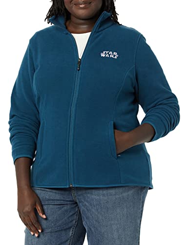 Amazon Essentials Disney | Marvel | Star Wars | Princess Damen Polarfleece-Jacke mit durchgehendem Reißverschluss und Stehkragen, Star Wars Logo, XS Amazon Essentials Disney | Marvel | Star Wars | Princess Damen Polarfleece-Jacke mit durchgehendem Reißverschluss und Stehkragen, Star Wars Logo, XS von Amazon Essentials