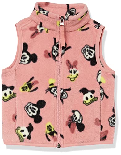 Amazon Essentials Disney | Marvel | Star Wars | Princess Mädchen Polarfleeceweste, Minnie und Freunde, 2 Jahre von Amazon Essentials