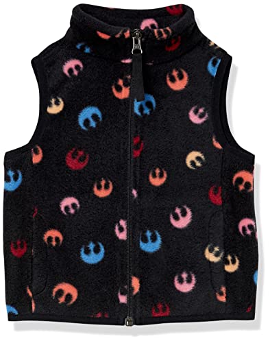Amazon Essentials Disney | Marvel | Star Wars | Princess Mädchen Polarfleeceweste, Star Wars Rebel, 8 Jahre von Amazon Essentials