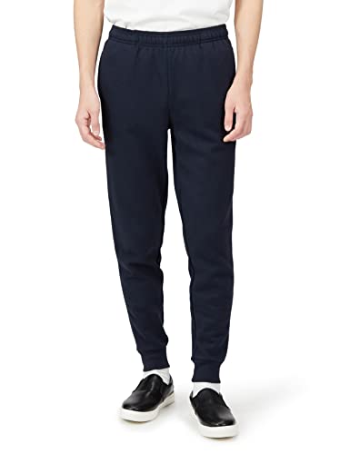 Amazon Essentials Herren Fleecejogginghose, Marineblau, S von Amazon Essentials