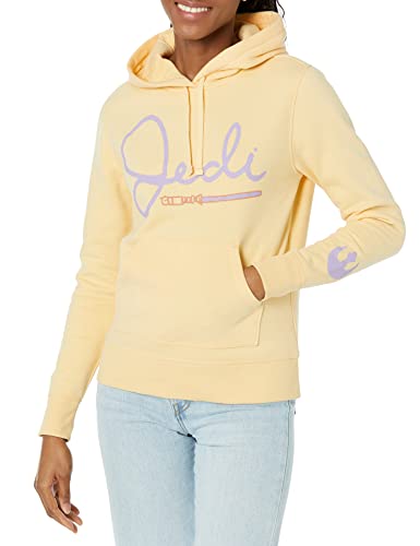 Amazon Essentials Disney | Marvel | Star Wars | Princess Damen Fleece-Kapuzenpulli (in Übergröße erhältlich), Star Wars Jedi, S von Amazon Essentials