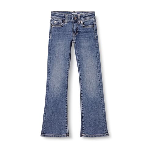 Amazon Essentials Mädchen Schmal geschnittene Bootcut-Jeans aus Stretch, Verwaschenes Blau, 10 Jahre Slim von Amazon Essentials