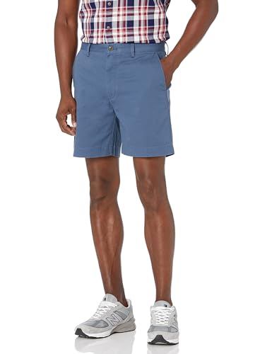 Amazon Essentials Herren 18 cm Chinoshorts Mit Klassischer Passform, Tiefblau, 33W von Amazon Essentials