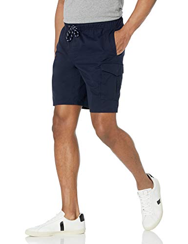 Amazon Essentials Herren 23 cm Cargo-Shorts mit elastischer Taille, Marineblau, XS Amazon Essentials Herren 23 cm Cargo-Shorts mit elastischer Taille, Marineblau, XS von Amazon Essentials