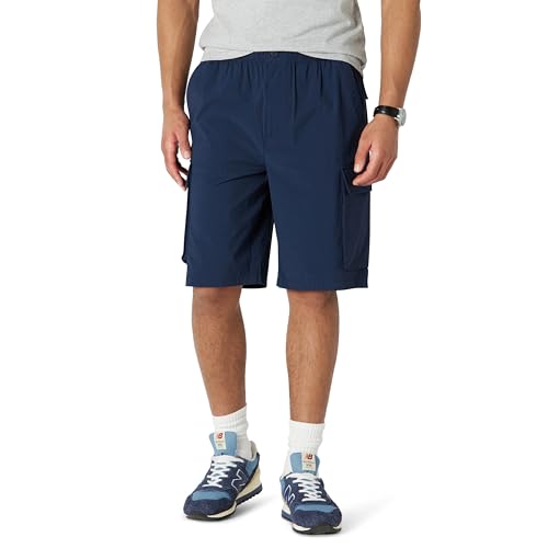 Amazon Essentials Herren 28 cm Lange Cargohose, Loose Fit, Marineblau, XS Amazon Essentials Herren 28 cm Lange Cargohose, Loose Fit, Marineblau, XS von Amazon Essentials