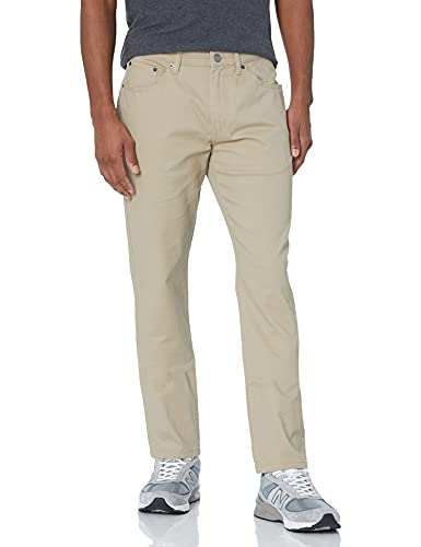 Amazon Essentials Herren 5-Pocket-Stretch-Twillhose, Schlanke Passform, Khakibraun, 35W / 30L Amazon Essentials Herren 5-Pocket-Stretch-Twillhose, Schlanke Passform, Khakibraun, 35W / 30L von Amazon Essentials