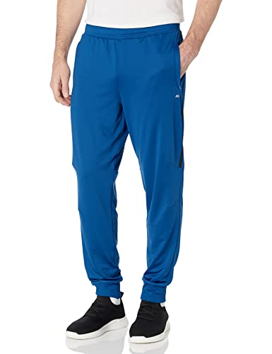 Amazon Essentials Herren Jogginghose elastisches Strickmaterial leistungsstark, Kräftiges Blau, 6XL Große Größen von Amazon Essentials