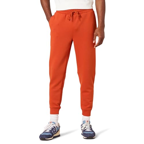 Amazon Essentials Herren Active Sweat Jogginghose, Rostiges Orange, 4XL Große Größen von Amazon Essentials