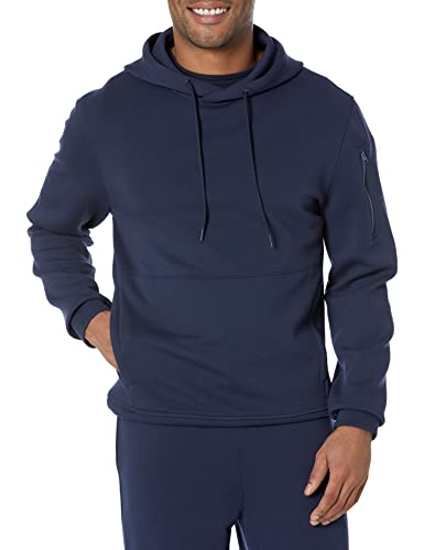 Amazon Essentials Herren Active Sweat Kapuzensweatshirt (Erhältlich In Big & Tall), Marineblau, 6XL Große Größen von Amazon Essentials