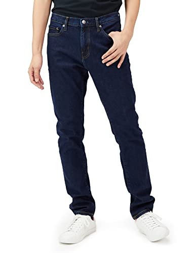 Amazon Essentials Herren Athletic-Fit-Stretchjeans - Auslauffarben, Leicht Ausgespült, 38W / 32L von Amazon Essentials