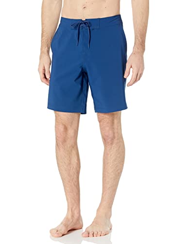Amazon Essentials Herren Board-Shorts, Tiefblau, L von Amazon Essentials