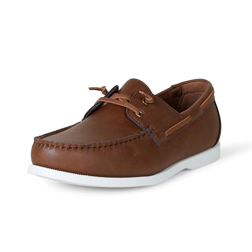 Amazon Essentials Herren Slip-On-Bootsschuh Mit Belüftung, Braun, 43.5 EU von Amazon Essentials