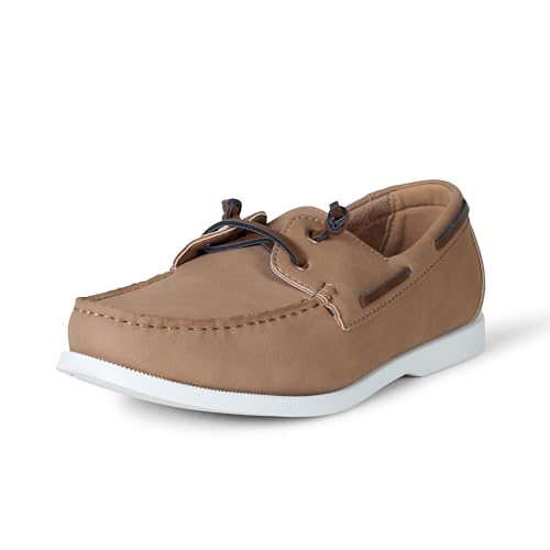 Amazon Essentials Herren Slip-On-Bootsschuh Mit Belüftung, Khakibraun, 42.5 EU von Amazon Essentials