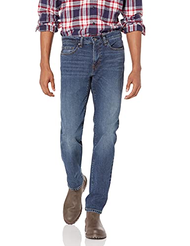 Amazon Essentials Herren Slim-Fit-Jeans, Mittlere Waschung, 30W / 32L von Amazon Essentials