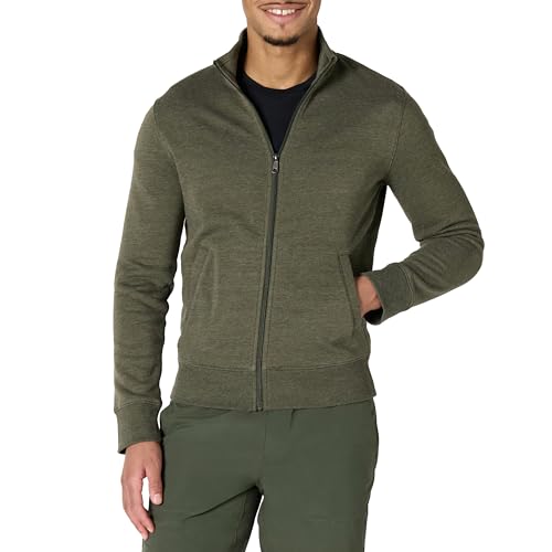Amazon Essentials Herren Fleece-Jacke mit durchgehendem Reißverschluss, Olivenheide, L Amazon Essentials Herren Fleece-Jacke mit durchgehendem Reißverschluss, Olivenheide, L von Amazon Essentials