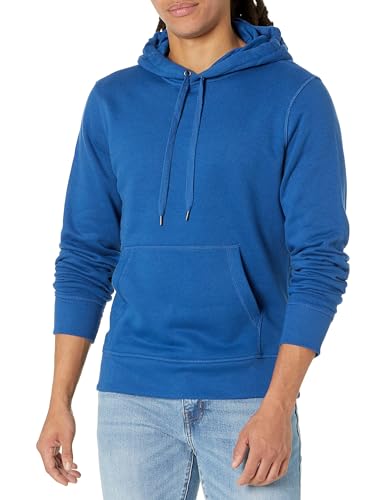 Amazon Essentials Herren Fleece-Sweatshirt mit Kapuze (erhältlich in Big & Tall), Kobaltblau, L von Amazon Essentials