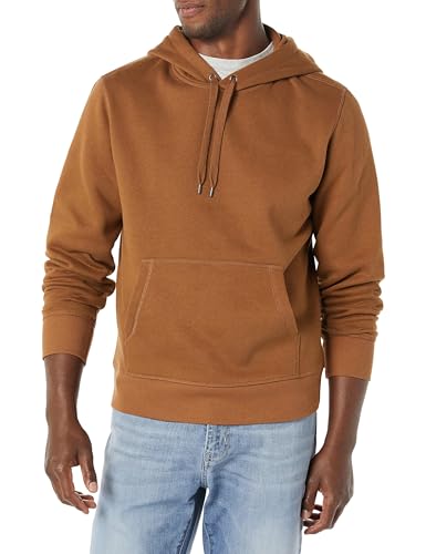 Amazon Essentials Herren Pullover-Sweatshirt Mit Kapuze, In Groß Und Schwer Erhältlich, Toffee Braun, M von Amazon Essentials