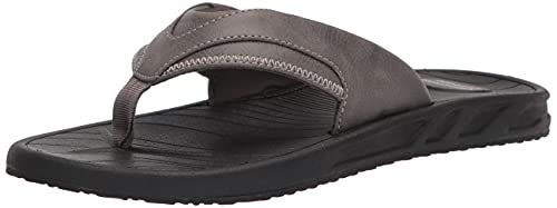 Amazon Essentials Herren Flip-Flop-Sandale, Grau, 46 EU von Amazon Essentials