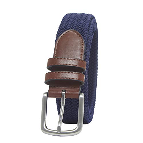 Amazon Essentials Herren Geflochtener Stretchgürtel, Marineblau, 105 Amazon Essentials Herren Geflochtener Stretchgürtel, Marineblau, 105 von Amazon Essentials