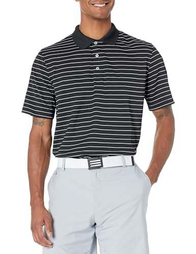 Amazon Essentials Herren Golf-Polo-Shirt, Schnell Trocknend, Normale Passform - Auslauffarben, Schwarz Streifen, XS Amazon Essentials Herren Golf-Polo-Shirt, Schnell Trocknend, Normale Passform - Auslauffarben, Schwarz Streifen, XS von Amazon Essentials
