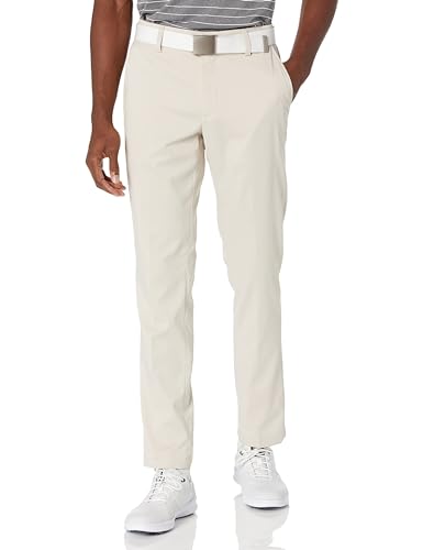 Amazon Essentials Herren Golf-Stretchhose, Schmale Passform, Hellbeige, 33W / 32L von Amazon Essentials