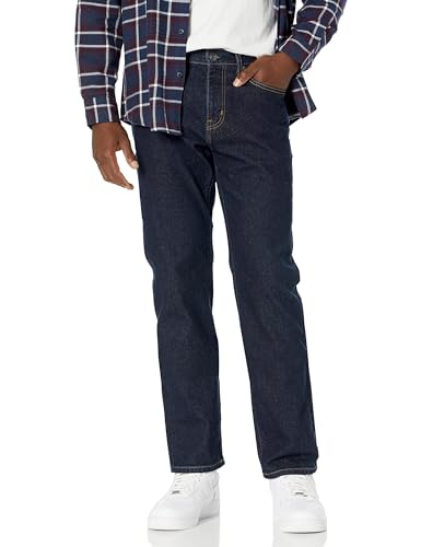 Amazon Essentials Herren Stretchjeans, Gerade Geschnitten, Leicht Ausgespült, 29W / 34L Amazon Essentials Herren Stretchjeans, Gerade Geschnitten, Leicht Ausgespült, 29W / 34L von Amazon Essentials
