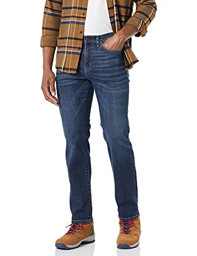 Amazon Essentials Herren Jeans mit gerader Passform und hohem Stretchanteil, Dunkle Waschung, 32W / 31L Amazon Essentials Herren Jeans mit gerader Passform und hohem Stretchanteil, Dunkle Waschung, 32W / 31L von Amazon Essentials