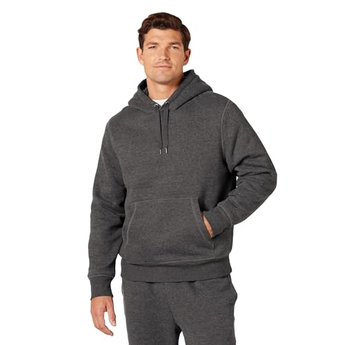 Amazon Essentials Herren Kapuzenpulli mit Sherpa-Futter, Dunkelgrau Meliert, XXL Amazon Essentials Herren Kapuzenpulli mit Sherpa-Futter, Dunkelgrau Meliert, XXL von Amazon Essentials