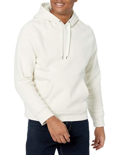 Amazon Essentials Herren Kapuzenpulli mit Sherpa-Futter, Gebrochenes Weiß, XL von Amazon Essentials