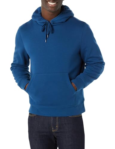 Amazon Essentials Herren Kapuzenpulli mit Sherpa-Futter, Grünblau, XL von Amazon Essentials
