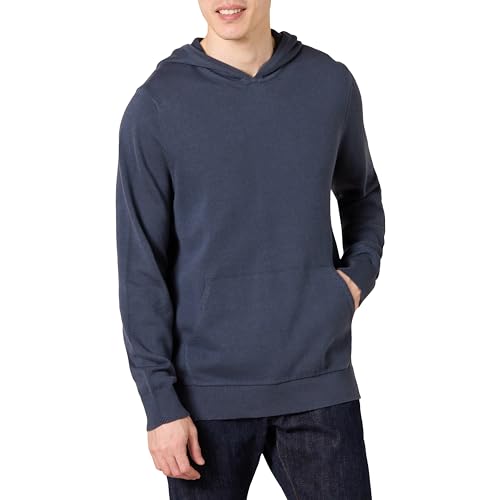 Amazon Essentials Herren Kapuzenpullover mit lockerer Passform, Marineblau, XXL von Amazon Essentials