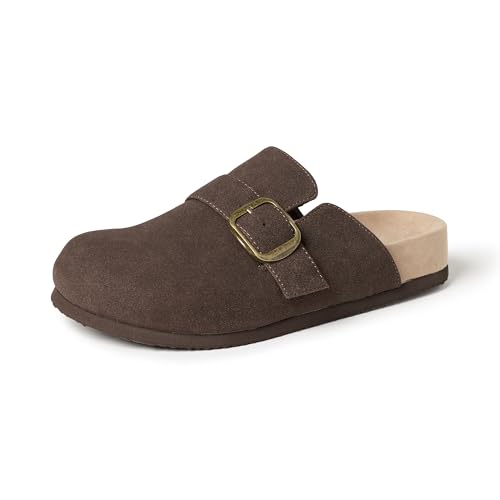 Amazon Essentials Herren Komfort Clogs Mit Schnallenverschluss, Braun, 39.5 EU Amazon Essentials Herren Komfort Clogs Mit Schnallenverschluss, Braun, 39.5 EU von Amazon Essentials