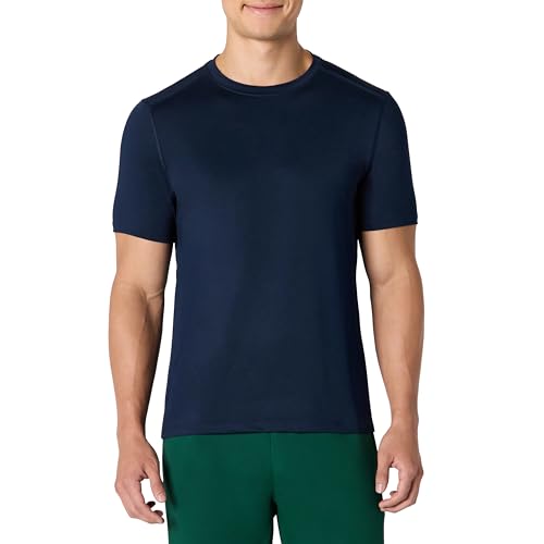 Amazon Essentials Herren Kurzärmeliges Tech-Stretch-T-Shirt, Marineblau, XS Amazon Essentials Herren Kurzärmeliges Tech-Stretch-T-Shirt, Marineblau, XS von Amazon Essentials