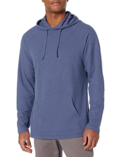 Amazon Essentials Herren Langärmeliger Thermo-Kapuzenpullover aus Flammgarn (Früher Goodthreads), Jeans, 3XL Tall von Amazon Essentials