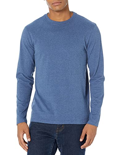 Amazon Essentials Herren Langärmeliges T-Shirt, Normale Passform, Blau Heide, M Amazon Essentials Herren Langärmeliges T-Shirt, Normale Passform, Blau Heide, M von Amazon Essentials