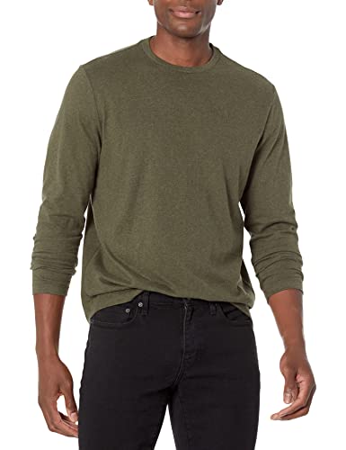 Amazon Essentials Herren Langärmeliges T-Shirt, Normale Passform, Olivenheide, L Amazon Essentials Herren Langärmeliges T-Shirt, Normale Passform, Olivenheide, L von Amazon Essentials