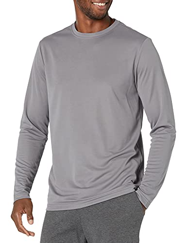 Amazon Essentials Herren Langärmeliges Tech-Funktions-T-Shirt, Mittelgrau, XL Amazon Essentials Herren Langärmeliges Tech-Funktions-T-Shirt, Mittelgrau, XL von Amazon Essentials