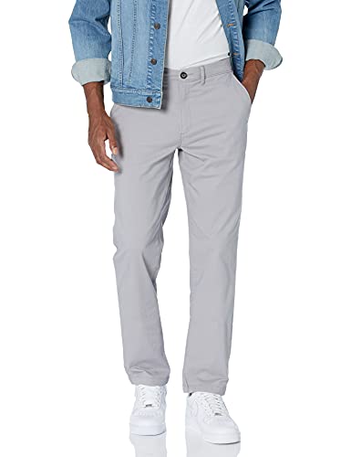 Amazon Essentials Herren Legere Stretch-Chinohose mit Enger Passform, Grau, 35W / 30L Amazon Essentials Herren Legere Stretch-Chinohose mit Enger Passform, Grau, 35W / 30L von Amazon Essentials