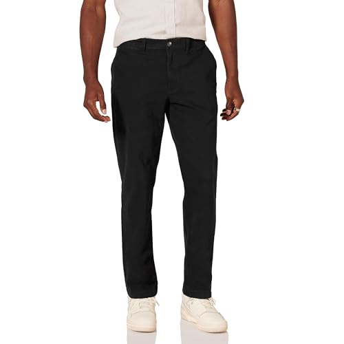 Amazon Essentials Herren Legere Stretch-Chinohose mit schmaler Passform, Schwarz, 36W / 30L Amazon Essentials Herren Legere Stretch-Chinohose mit schmaler Passform, Schwarz, 36W / 30L von Amazon Essentials