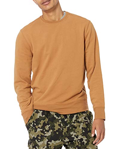 Amazon Essentials Herren Leichtes Langarm-Sweatshirt Aus Frottee Mit Rundhalsausschnitt, Bräunen, L Amazon Essentials Herren Leichtes Langarm-Sweatshirt Aus Frottee Mit Rundhalsausschnitt, Bräunen, L von Amazon Essentials