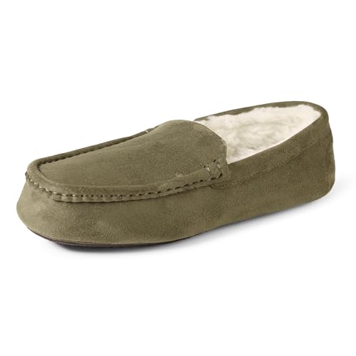Amazon Essentials Herren Mokassin-Pantoffeln Aus Mikro-Veloursleder, Dunkles Olivgrün Mikro Wildleder, 45 EU Amazon Essentials Herren Mokassin-Pantoffeln Aus Mikro-Veloursleder, Dunkles Olivgrün Mikro Wildleder, 45 EU von Amazon Essentials