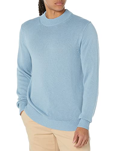 Amazon Essentials Herren Pullover mit Rundhalsausschnitt in normaler Passform (in großen Größen erhältlich) (zuvor Amazon Aware), Staubblau, XL von Amazon Essentials