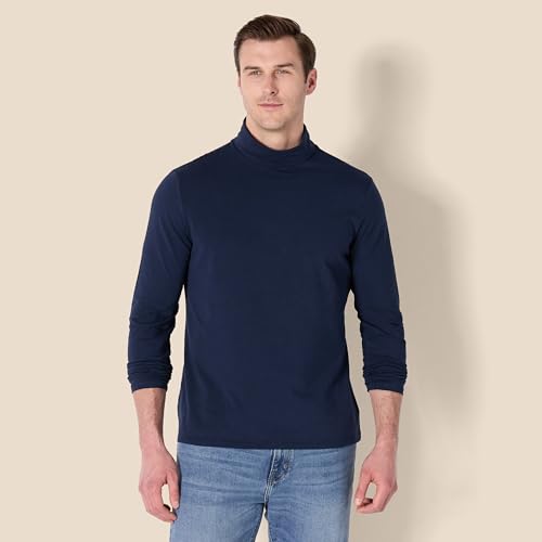 Amazon Essentials Herren Rollkragenpullover mit schmaler Passform, Marineblau, XXL Amazon Essentials Herren Rollkragenpullover mit schmaler Passform, Marineblau, XXL von Amazon Essentials