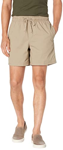 Amazon Essentials Herren Shorts mit Kordelzug und 15 cm Innenbeinlänge, Khakibraun, L Amazon Essentials Herren Shorts mit Kordelzug und 15 cm Innenbeinlänge, Khakibraun, L von Amazon Essentials
