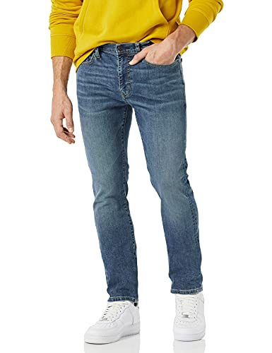 Amazon Essentials Herren Skinny Jeans mit hohem Stretchanteil, Mittlere Waschung, 34W / 28L von Amazon Essentials