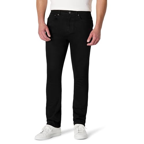 Amazon Essentials Herren Slim-Fit-Jeans, Schwarz, 32W / 34L von Amazon Essentials