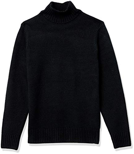 Amazon Essentials Herren Soft-Touch-Rollkragenpullover mit Langen Ärmeln, Schwarz, M von Amazon Essentials