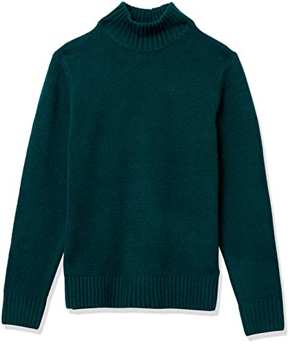 Amazon Essentials Herren Soft-Touch-Rollkragenpullover mit Langen Ärmeln, Tannengrün, XS von Amazon Essentials